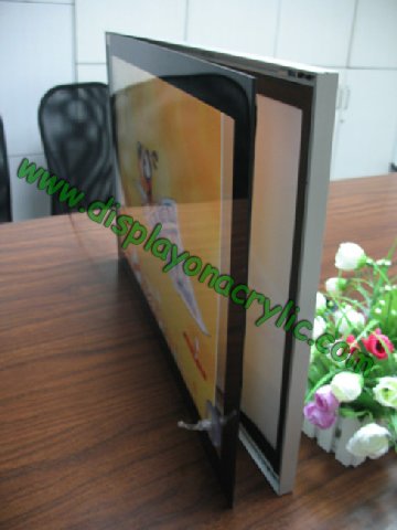 slim magnetic led light box